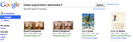 New Google Interface: Google Image Search WITHOUT moderate filtering