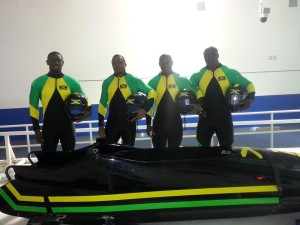 Jamaican bobsled team