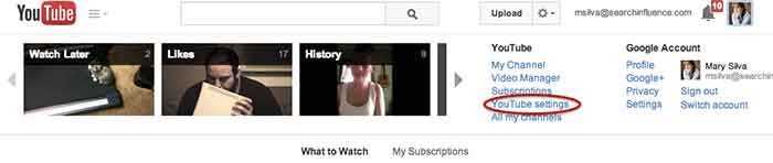 YouTubeSettings