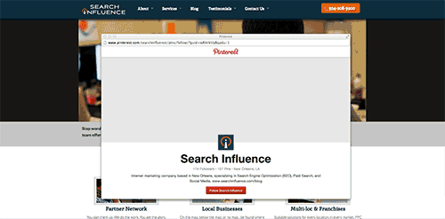 Pinterest Follow Button Update Preview Image