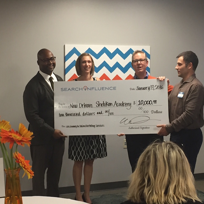 Search Influence Awards $10K