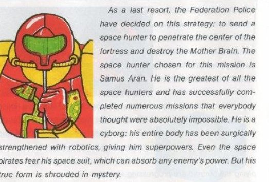 Metroid Manual Game Description Scan - Search Influence