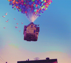Image Of Floating House From Disney's Up - Search Influence