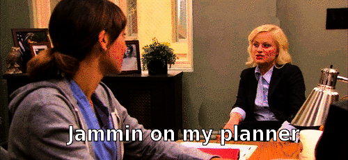 Image Of Parks And Recreation Saying Jammin On My Plane - Search Influence